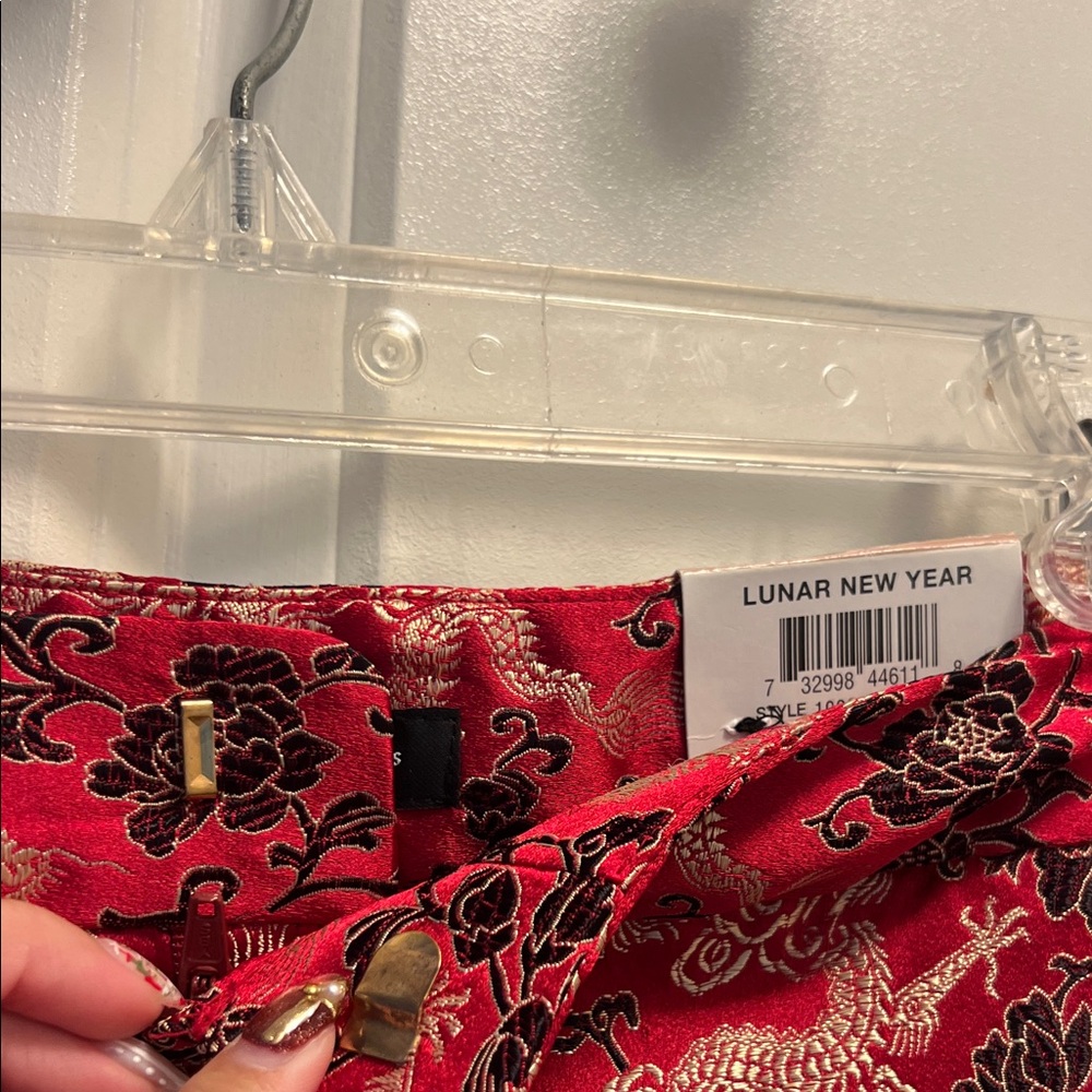 NWT INC Lunar New year pants - Picture 3 of 4